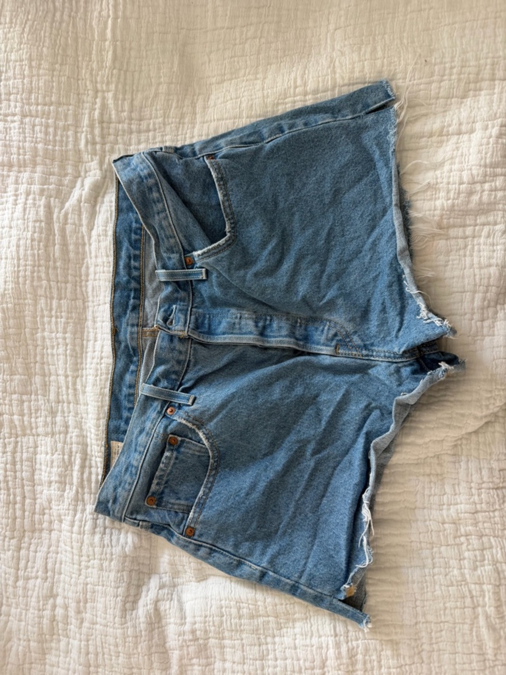 Levi's Blue Denim Jean Shorts